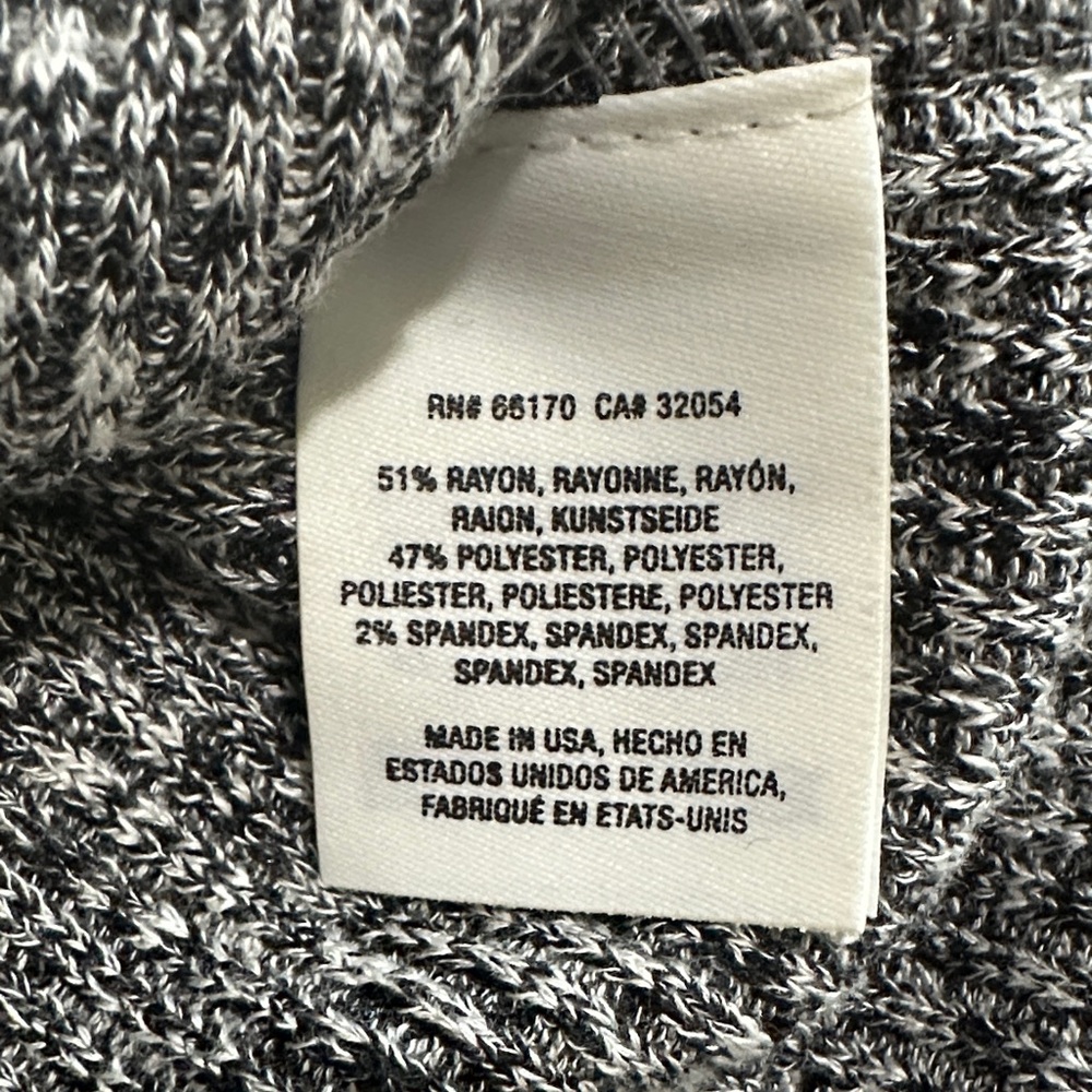Maeve Anthropologie Gray Speckled Knit Racerback Tank - Picture 6 of 7